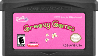 Barbie Groovy Games GameBoy Advance US box art